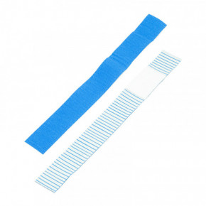 Pansement long bleu tissu élastique pour doigt Doigtbleu, 18 x 2 cm - Lot de 100