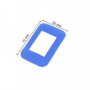 Pansement articulation bleu plastifié Jumboblue, 5 x 7,2 cm - Lot de 100