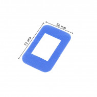 Pansement articulation bleu plastifié Jumboblue, 5 x 7,2 cm - Lot de 100