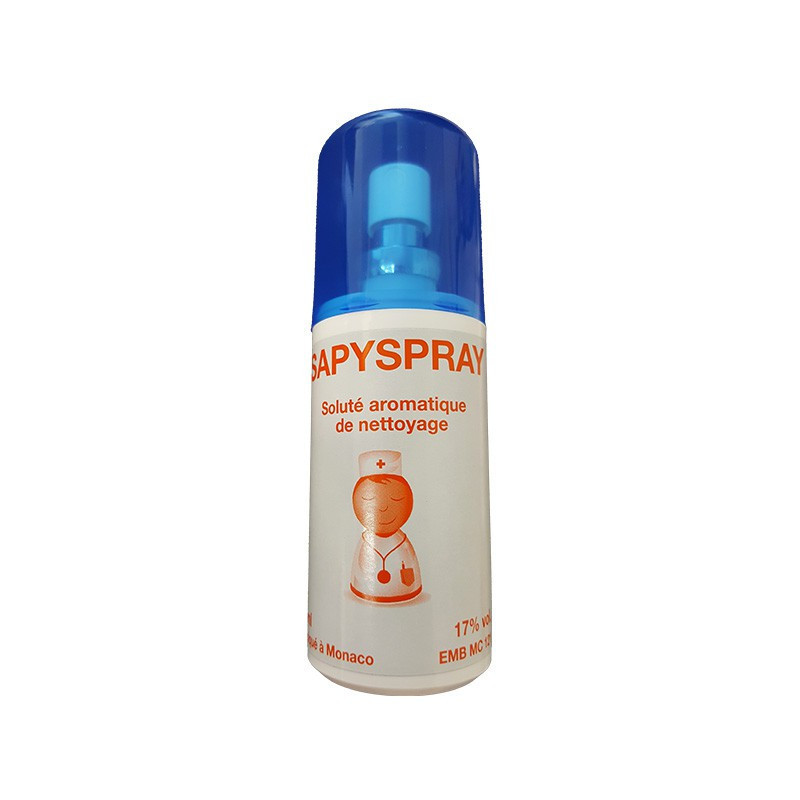 Soluté aromatique de nettoyage SAPYSPRAY, spray de 75 ml