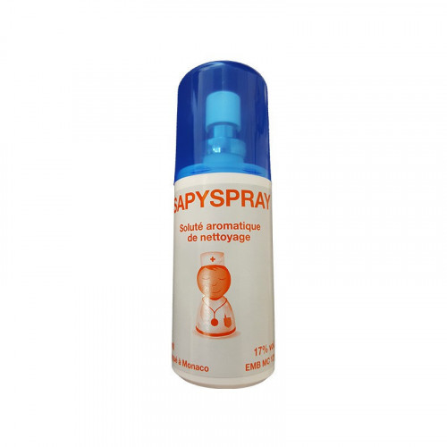 Soluté aromatique de nettoyage SAPYSPRAY, spray de 75 ml