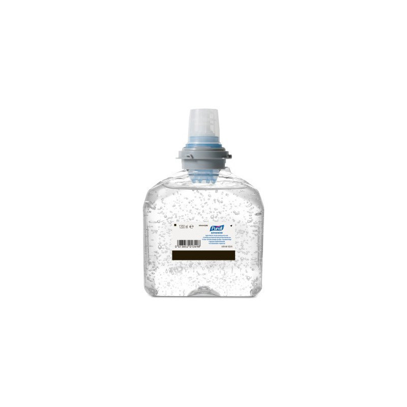 Recharges de gel hydroalcoolique 2 x 1200 ml pour Distributeur automatique sans contact TFX PURELL