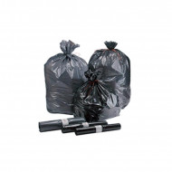 Sacs poubelle noirs BD 55my, 100L, rouleau de 25