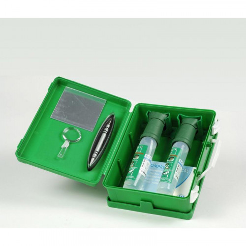 Trousse de secours oculaire, garnie, grand modèle
