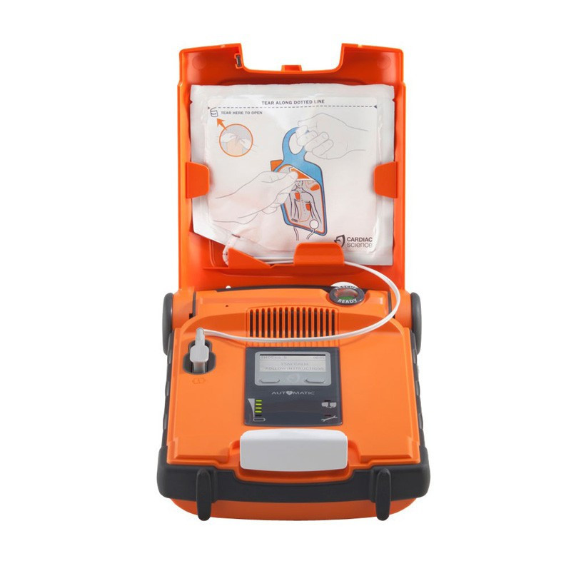 Défibrillateur automatique Powerheart G5 Cardiac Science avec sacoche et kit d'intervention