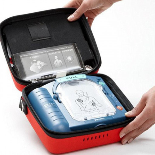 Défibrillateur semi-automatique Philips Heartstart HS1 avec housse slim