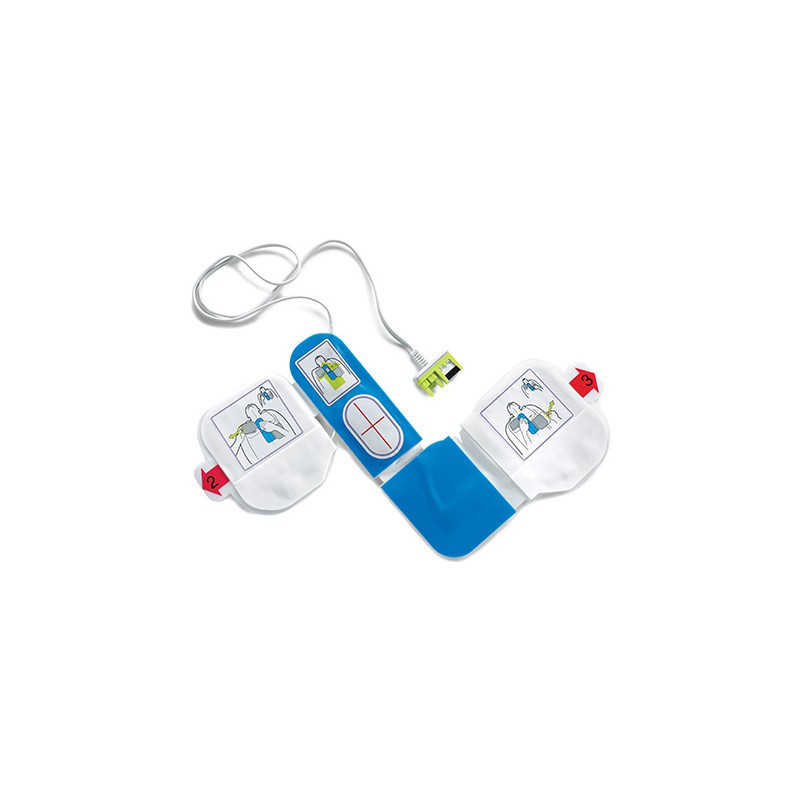 Electrodes CPR-D PADZ adultes pour défibrillateur ZOLL AED PLUS + kit de secours