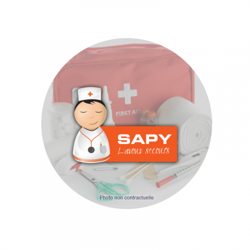 Trousse de secours Sapy-Box, vide, sans support