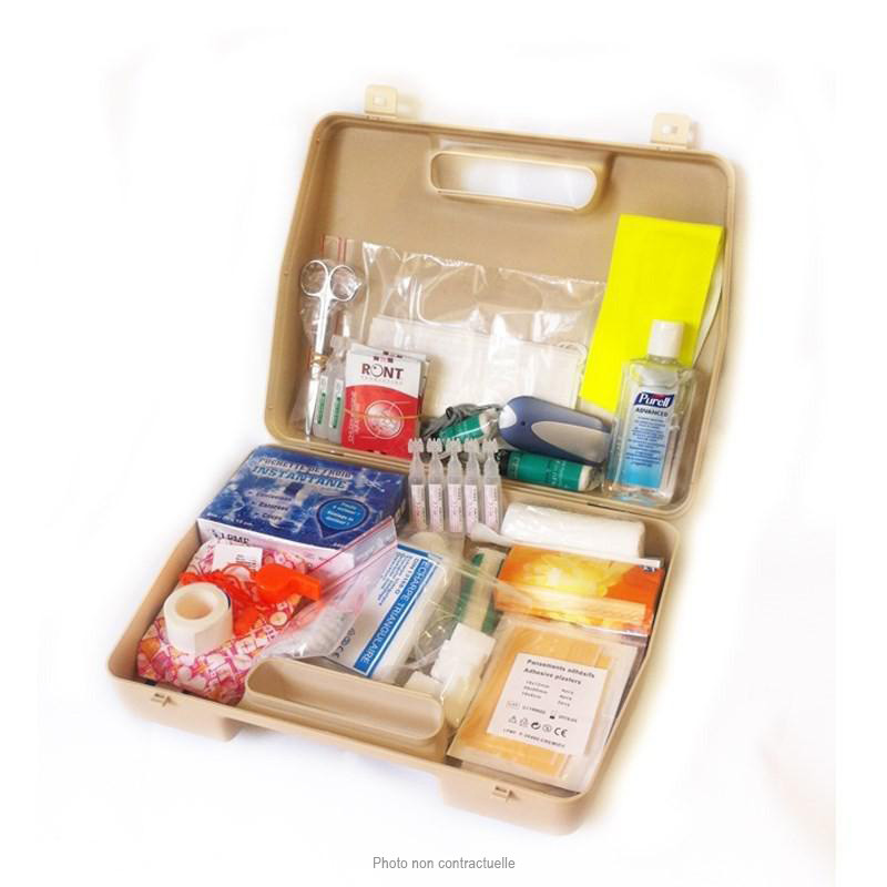 Trousse de secours, soin 30 personnes