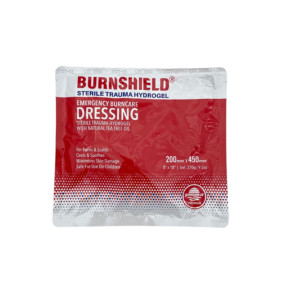 Compresses anti-brûlure hydrogel Burnshield, 10 x 10 cm