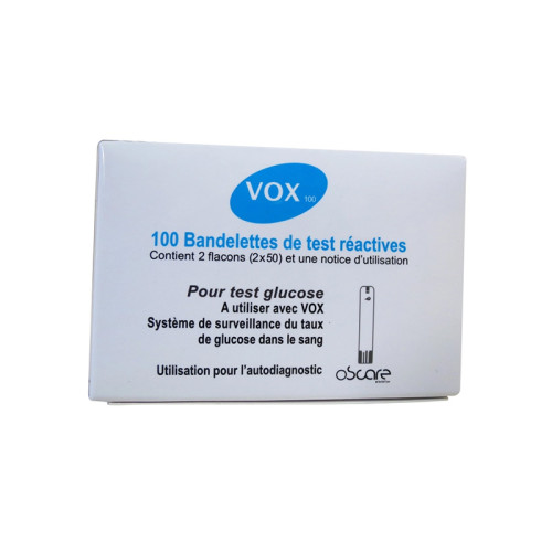 Bandelettes réactives VOX /100 Bandelettes réactives VOX /100
