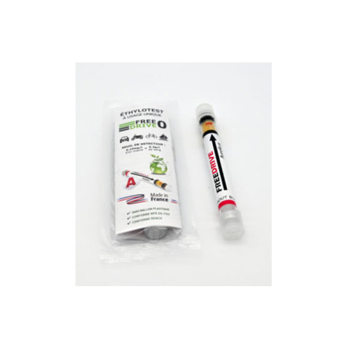 Ethylotest chimique sous sachet individuel pour jeune Ethylotest chimique sous sachet individuel pour jeune