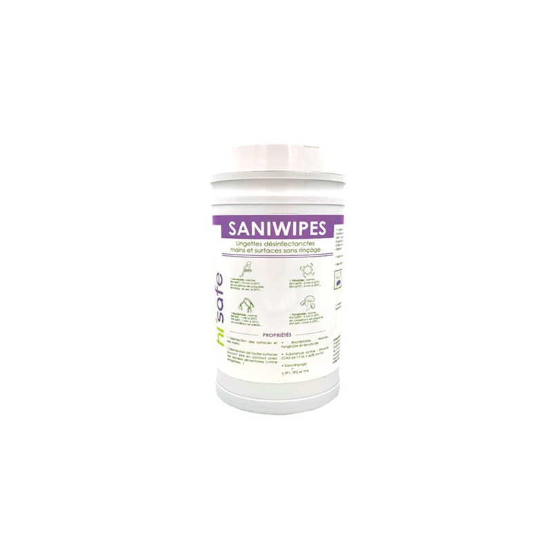 Lingettes Antimicrobiennes  - Boite de 100 lingettes